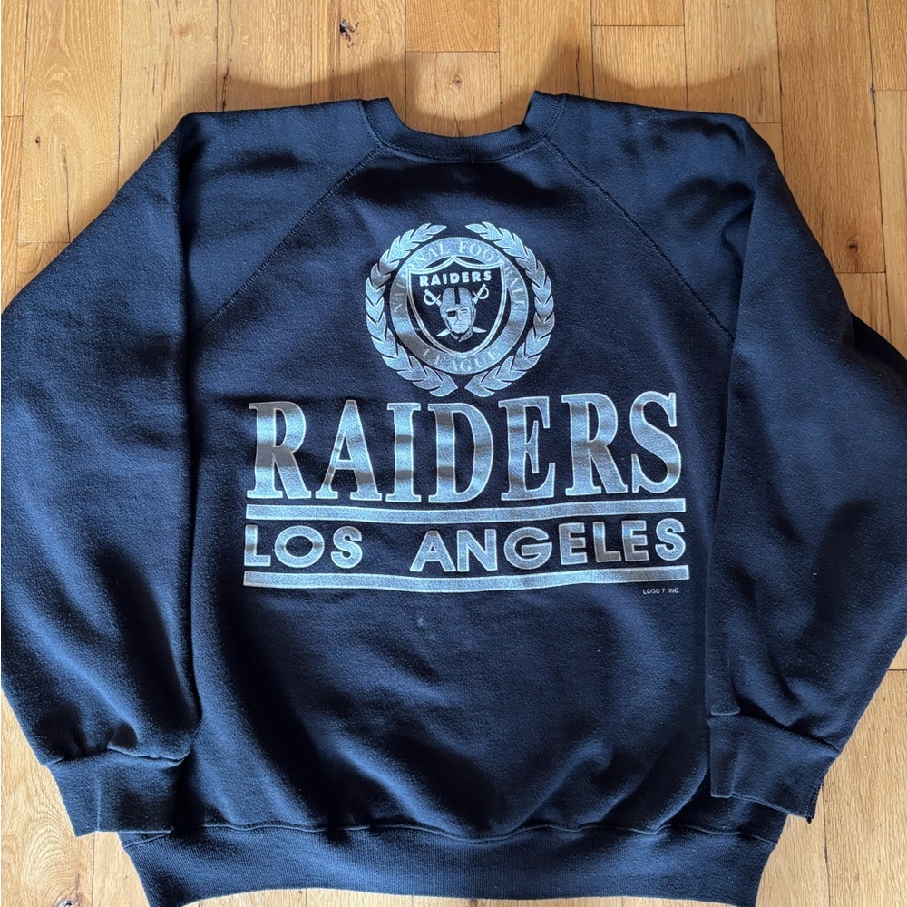 LA Raiders Crewneck Sweatshirt- Oversized